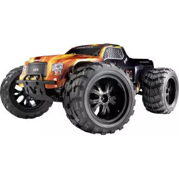Reely Cimera Black Brushless 1:10 RC monstertruck 4WD RTR 2,4 GHz med batteri og lader (RE-6914403)