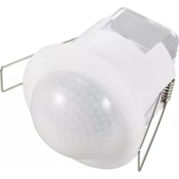 Sygonix SY-6733034 Indbygnings-lofts-PIR-bevægelsessensor 360° relæ hvid