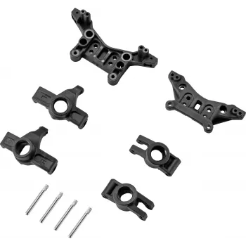 Reely RE-6904716 Shock Tower & Steering Knuckle Set for Rhino 2 1:10 4WD Buggy