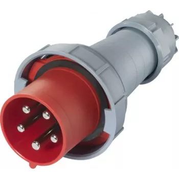 Sygonix SY-6790588 CEE-stik 125 A 5-polet 400 V/AC IP67 rød