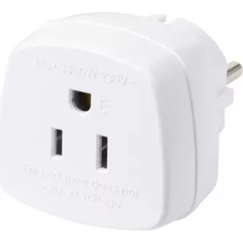 Sygonix SY-7062426 rejseadapter US til Schuko jordet (SY-7062426)