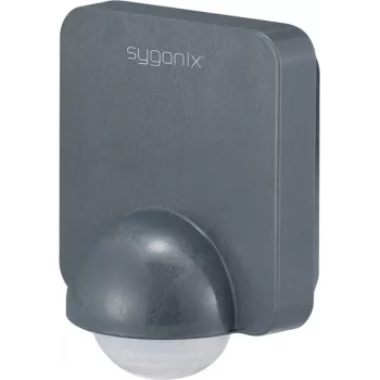 Sygonix SY-5836536 væg-PIR-bevægelsessensor 360° relæ mørkegrå IP54