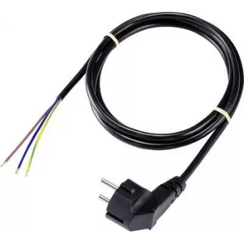 Sygonix SY-5043478 netkabel CEE 7/7 til IEC C13 2 m sort