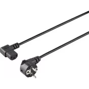 Sygonix SY-5042718 strømkabel CEE 7/7 til IEC C13, 1,5 m, sort