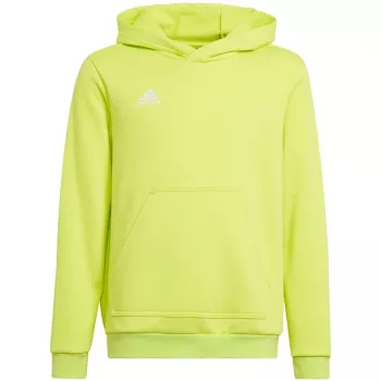 adidas Entrada 22 hoodie lime HC5069 ungdom 164
