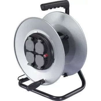 Sygonix SY-6746422 tom kabeltromle 50m sort/blå