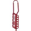 Sygonix SY-6872556 Lockout-haspel 42 mm rød