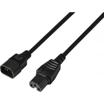 Sygonix SY-7154356 netkabel CEE 7/7 til IEC C13 1,8 m sort