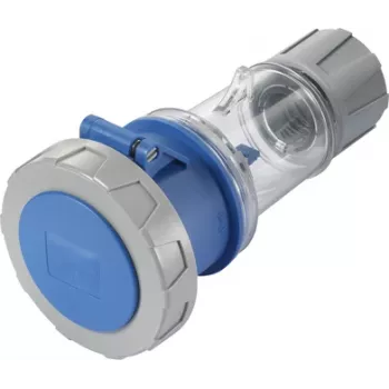 Sygonix SY-5873154 CEE-CARA stikdåse 32A 3-polet 230V/AC IP67 skrueløs blå