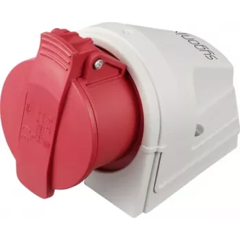 Sygonix SY-6261876 CEE-vægstikdåse 16 A 5-polet 415 V/AC IP44
