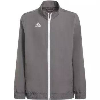 adidas Entrada 22 præsentationsjakke grå fire junior 116 H57539