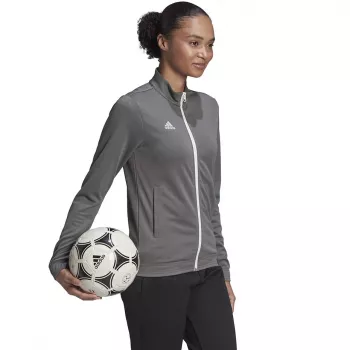 adidas Entrada 22 træningsjakke grå Vier H57527 størrelse S