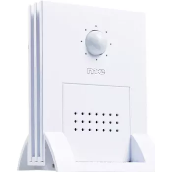 m-e modern-electronics DGF-300 hvid bevægelsessensor-gong med PIR-sensor 41058