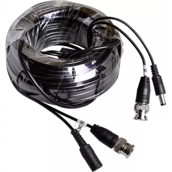 M-E MODERN-ELECTRONICS 30 m RCA-audiekabel, sort 55323