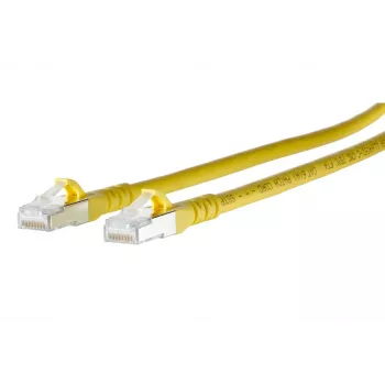 METZ BTR NETCOM Cat6a S/FTP patchkabel, 15 m, gul 130845A577-E