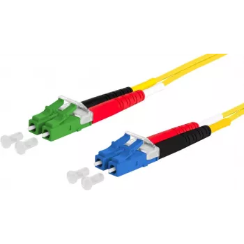 METZ CONNECT OpDAT 151P1JOJA20E LC-Duplex til LC-Duplex APC OS2 patchkabel, 2 m