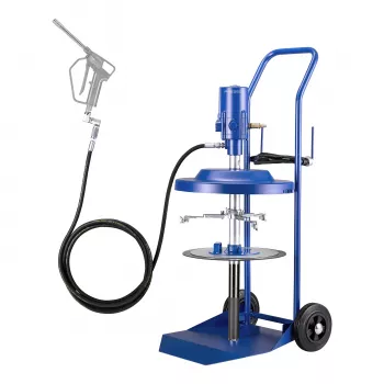 PRESSOL FB-WA 19000530 pneumatisk fedtsmøresystem til 25-kg-beholder, 4 m slange, højtryksfedtpresse