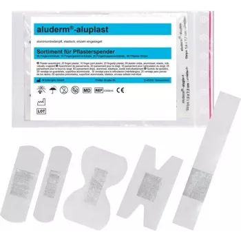 SÖHNGEN plasterstrimler 1009912 hvid 2,5 x 7,2 cm, 30 stk.