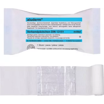 SÖHNGEN aluderm sterilt elastisk forbindingspakke 3 m x 6 cm med 6 x 8 cm sårkompres 1003371