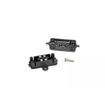 HellermannTyton 435-01650 HelaCon Easy 5-Pole Push-In Wire Connector, Black, 0.5-2.5mm², 24A, 450V, Halogen-Free