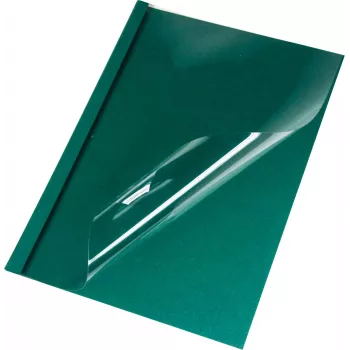 LMG Thermal Binding Covers A4 6 mm Linen Green 50 pcs (BMDLEM-GR-R6)