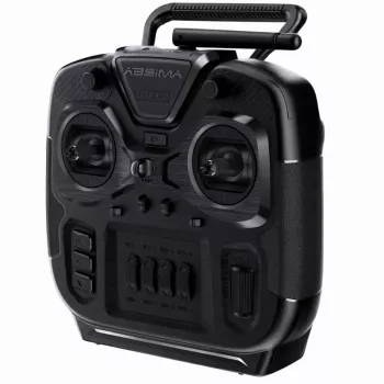 Absima SR6S-EVO 6-kanal 2,4GHz stick-fjernstyringssystem med 6-kanal-modtager (sort) 2000023