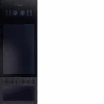Hager RTQ540X udendørsstation video touch display IP RFID PIN intercom