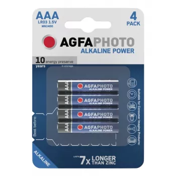 AGFAPHOTO alkaline-batteri AAA LR03 1,5V Micro APAAAA