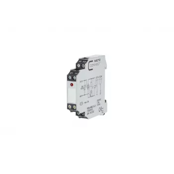 METZ CONNECT 11061913 grænsefladerelæmodul, 24 V AC-spole, 1 veksler, 6 A, hvid