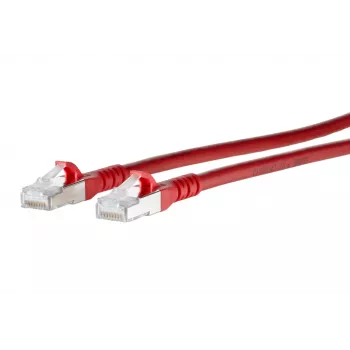METZ BTR 1308457066-E Cat.6 patchkabel, AWG26, 2x RJ45, 7 m, rød