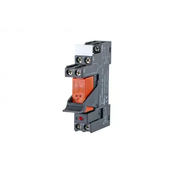 METZ CONNECT 11051005 Cat.6A skærmet RJ45 Keystone-modul, værktøjsfri, sort/orange