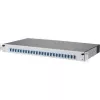 METZ CONNECT 1502697424-E Cat.6A afskærmet 24-port 1U patch panel, værktøjsfri IDC, lysegrå