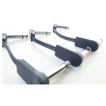 Cordial 14789 mono-audio-patchkabel 6,3 mm TS jack til 6,3 mm TS jack, 0,15 m, sort