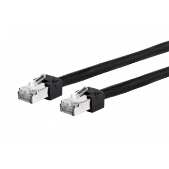 METZ CONNECT 13084V1500-E Cat6 S/FTP netværkskabel, RJ45, 1,5 m, sort