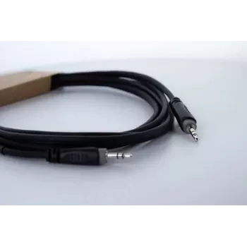 Cordial 14830 3,5 mm jack audiokabel 3 m sort twisted pair PVC