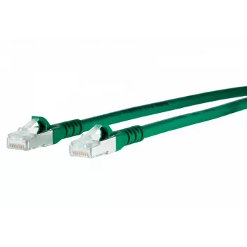 METZ CONNECT 1308450355-E Cat6a S/FTP patchkabel, 0,3 m, grøn