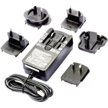 Dehner SYS 1541-2412-W2E 12V 2A fastspændingsstikstrømforsyning, 24W, 5,5x2,1 mm DC-stik, Level VI