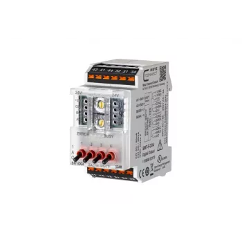 METZ BMT-F-DO4 BACnet MS/TP feltapparat med 4 relæudgange, 4 universelle indgange, 2 analoge udgange, RS485, DIN-skinne montering, 24V AC/DC 110886132170