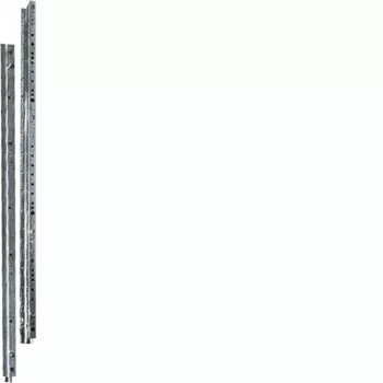 Hager UN05A universalmonteringsprofil i rustfrit stål, 750 mm, 2 stk.