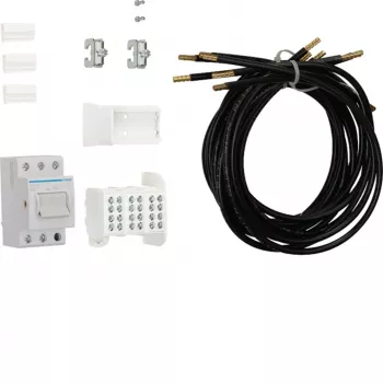 HAGER univers Z 1-Zp.-PV bestykningspakke ZY02PV