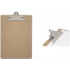 MAULclassic A4 skriveplade, hård fiberplade, metallklemme, brun 2392570