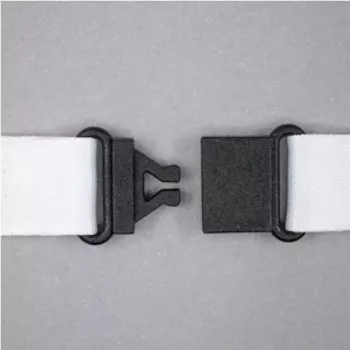 Avery 4842W id-holder med metalclip, lodret, PET, 10-pak