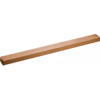 Hager UM22B universal-kobberskinne 20x10mm 2-felt 500A 495mm