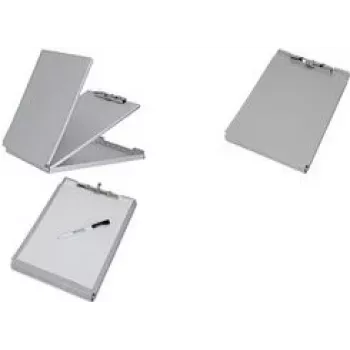 MAUL MAULcase clipboard med opbevaringsrum, DIN A4, aluminium, 8 mm klemmevidde, åbning ovenfra, sølv 2354808