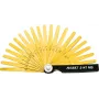HAZET 2147MS følerbladssæt, 20 blade, 0,05-1,00 mm, DIN 2275