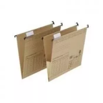 ELBA VL hængemappe A4 kraftpapir 230 g/m² grøn (25-pak) 86440