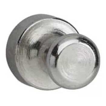 MAUL 6168696 supermagnet cylindriske neodymmagneter, 10 mm diameter, 10 stk., sølv