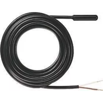 Gira fjernbund-temperatursensor til rumtermostat, NTC 10 kOhm, 4 m kabel, hvid 149300