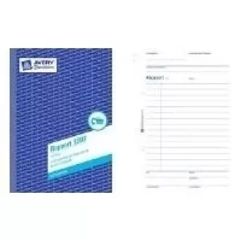 Avery Zweckform 1307 arbejdsrapport (rapport) formularbog, A5, 100 ark