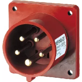MENNEKES 853 push-in connector, 1-polet, 24 A, 450 V, 0,5-2,5 mm², transparent